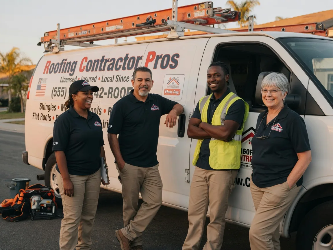 Local Roofing Contractors company in Garwood, TX